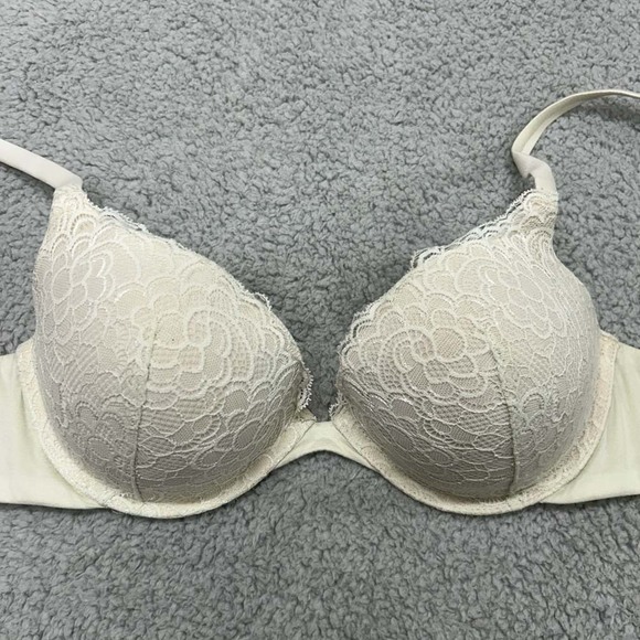 Ambrielle Bra 36C Plunge Super Soft Plunge Pushup - Picture 1 of 12